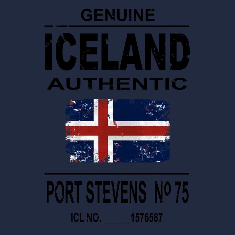 Iceland Flag Logo