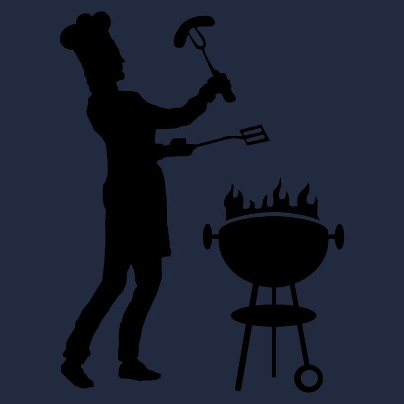 Freizeit - Mann Grill