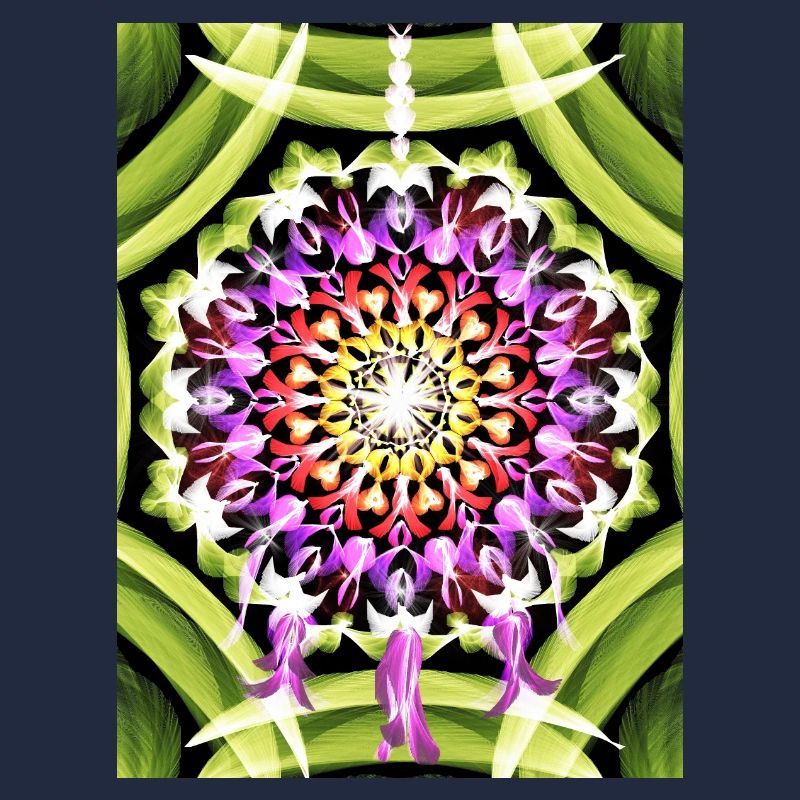 Traumfänger Blütenmandala