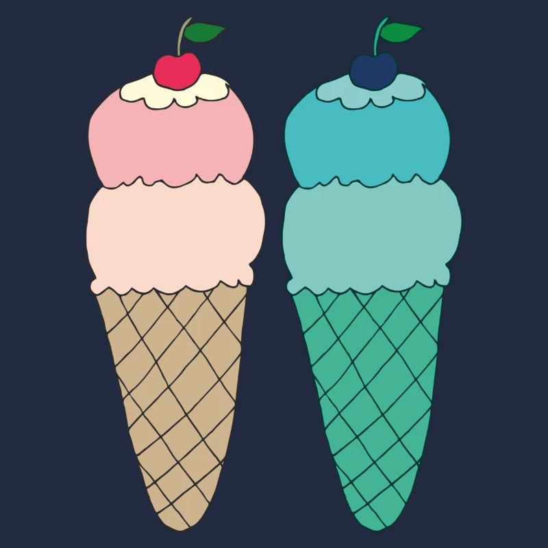 Variations de glace 2 fois