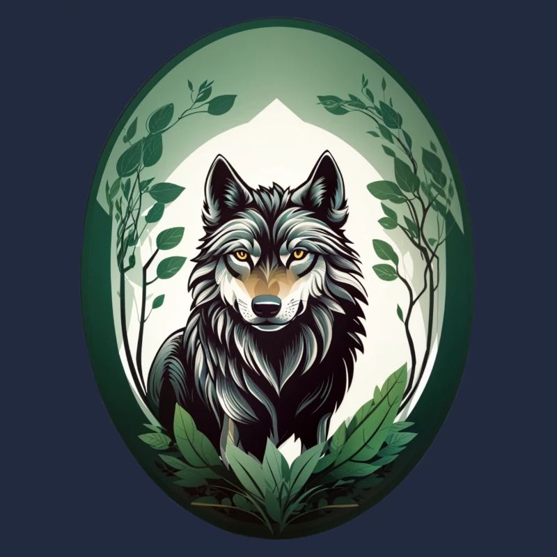 Waldbewohner Wolf