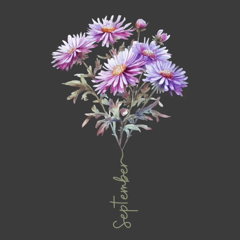 Bouquet de gâteau d’aster fleur de septembre