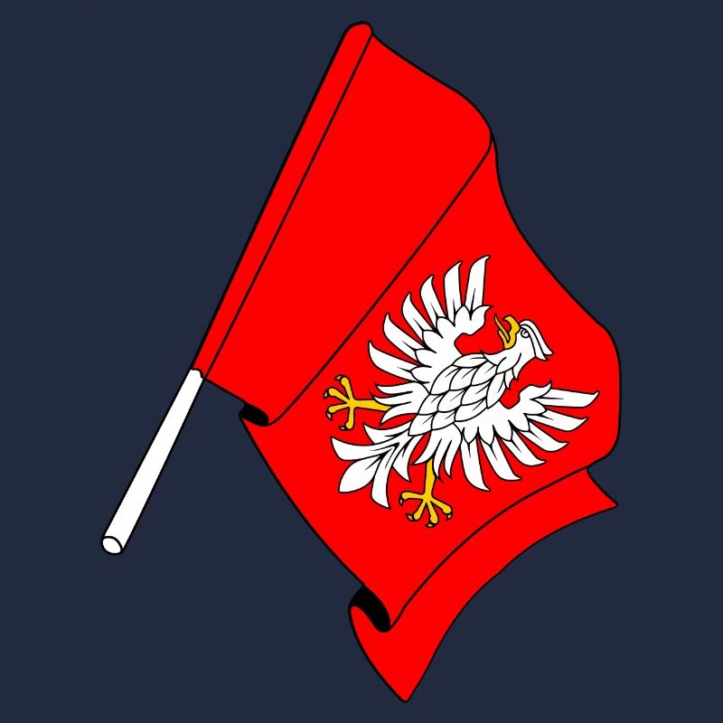 Drapeau : Mazovie, Pologne