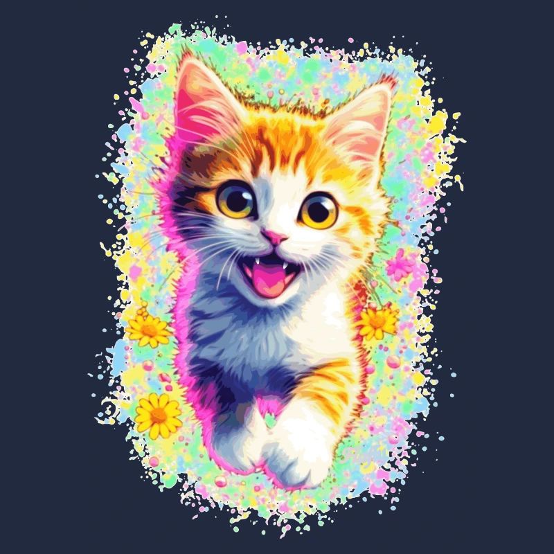 Happy Kitten 🌼🌸