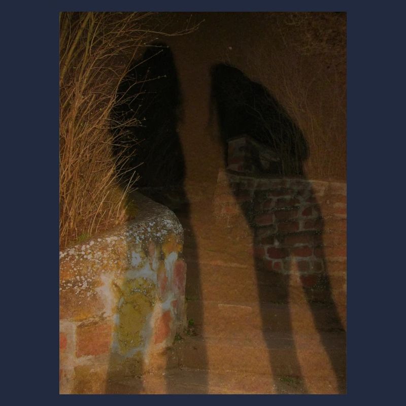 Together on ancient steps