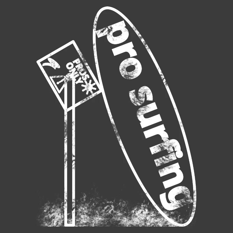 Verfallendes Surfbrett