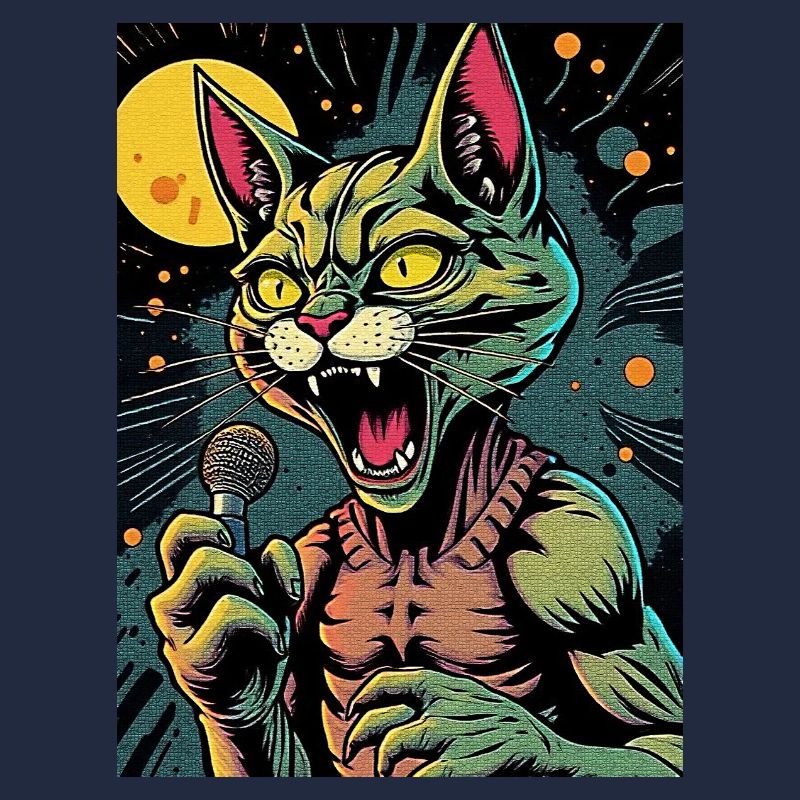 Karaoke-Katze 1