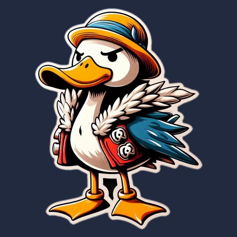 Duck seeks quarrel
