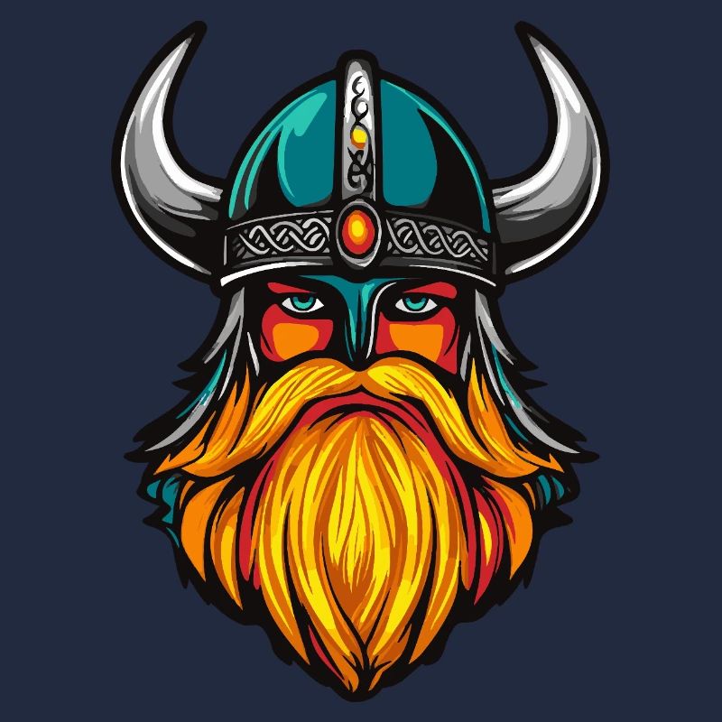 Wikinger Kopf Helm