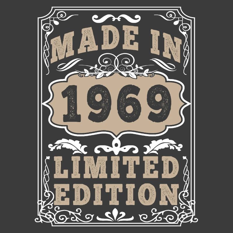 Original 1969 Vintage Vintage Retro Birthday
