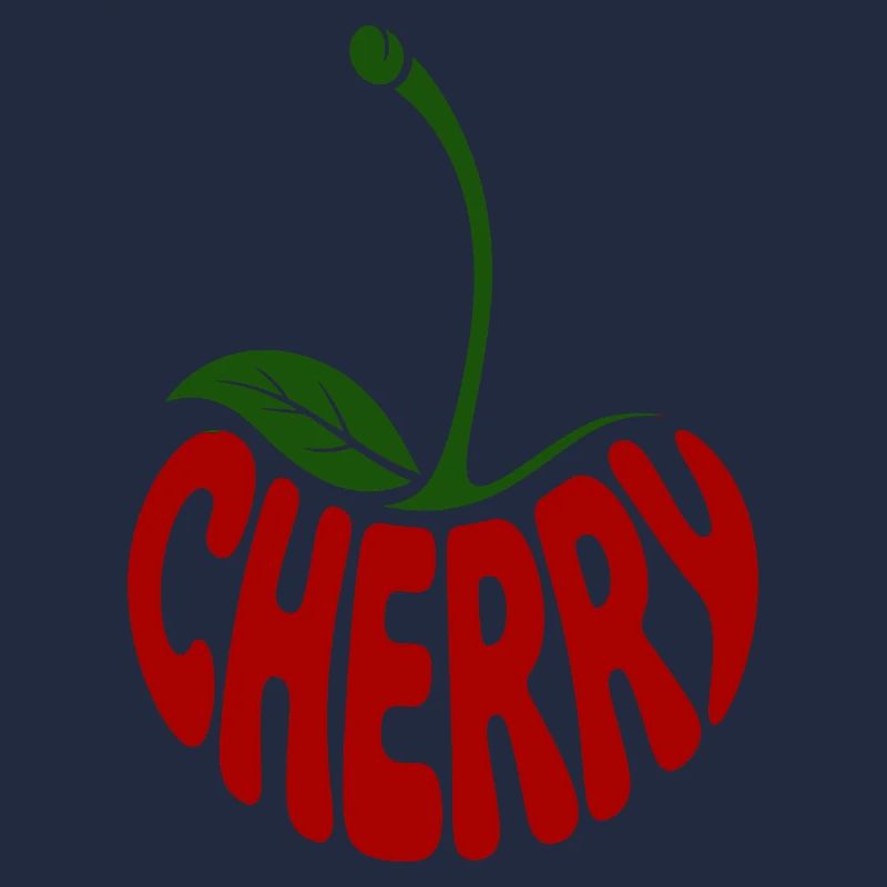 Cherry - Cool Fruit Logo