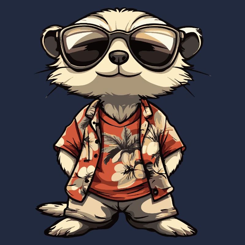 Vacances de bande dessinée de suricate