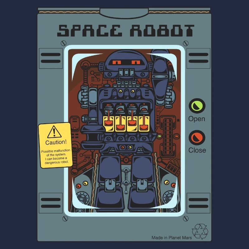 Robot spatial jouet.