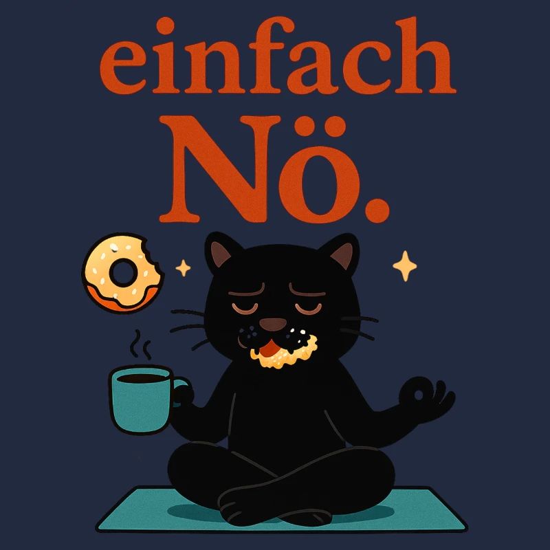 Entspannte Yogapose - einfach Nö