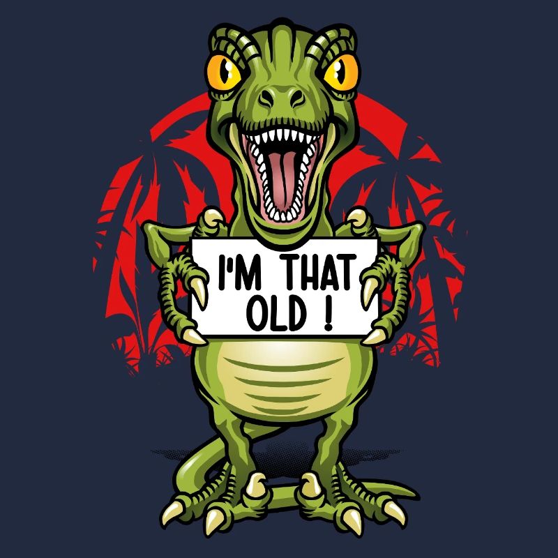 Ich bin ein alter Dinosaurier