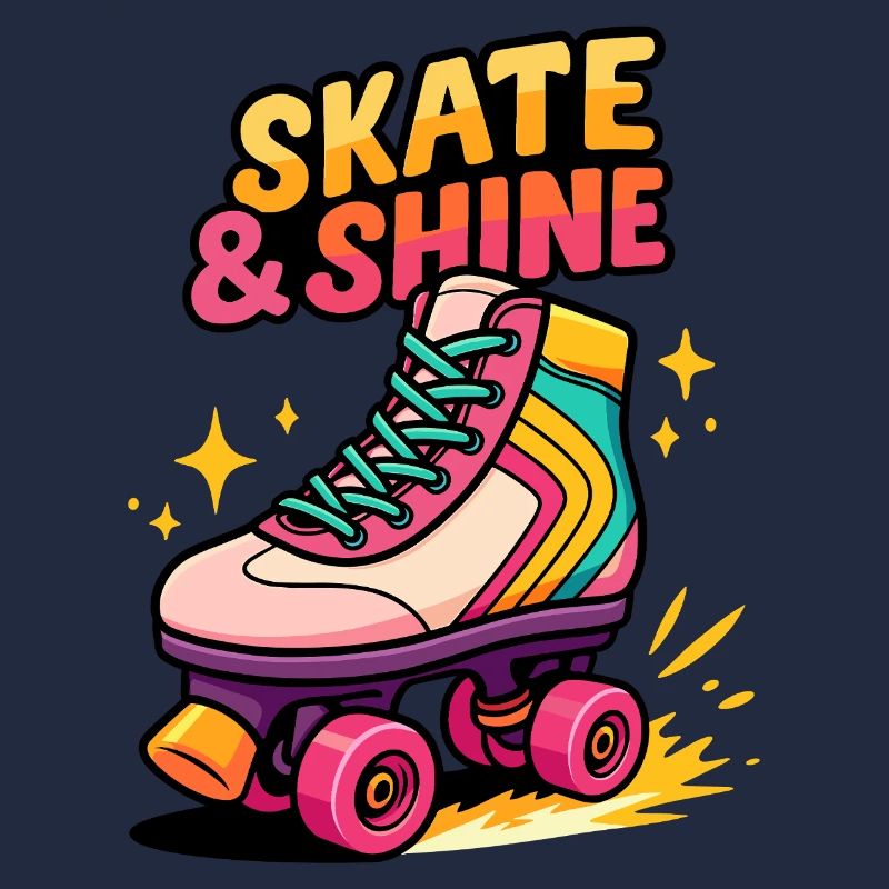 Skate & Shine Neon Roller