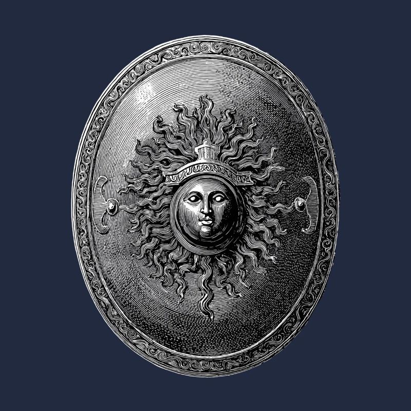 Antique Shield – Classic Engraving