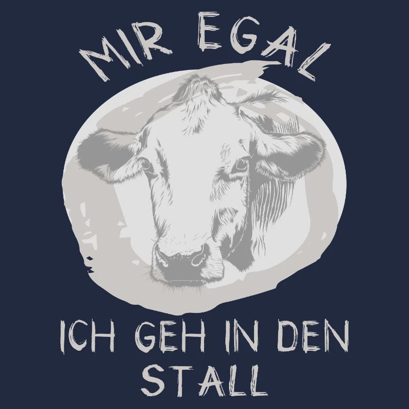 Kuh Spruch Stall Humor