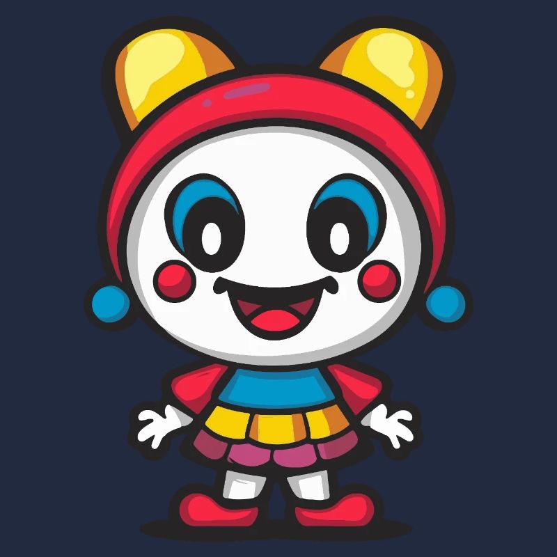 Halloween Clown Niedlich Comic