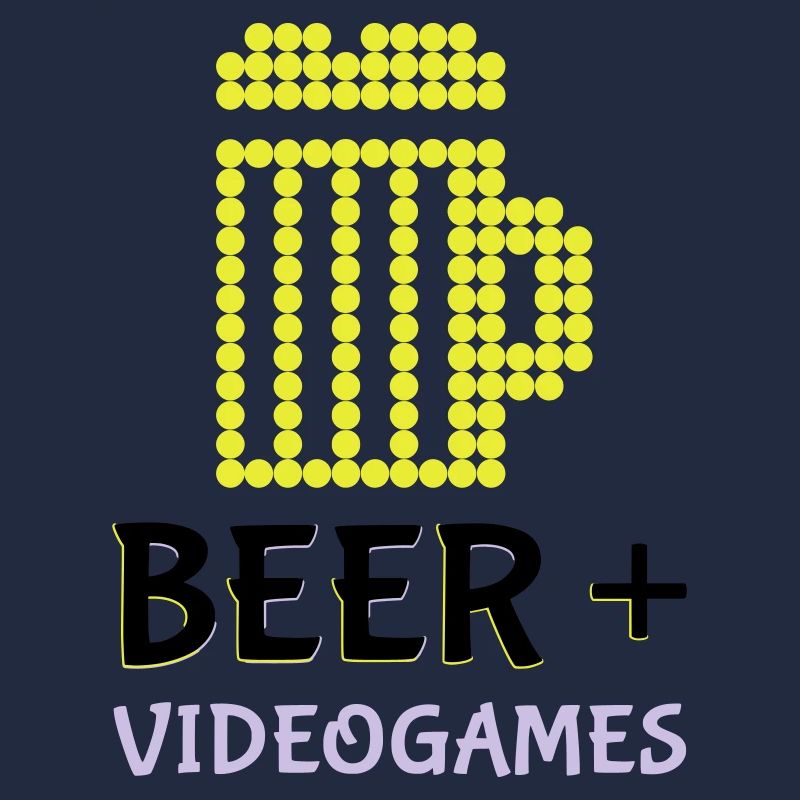 Pixel-Bier-Videospiele