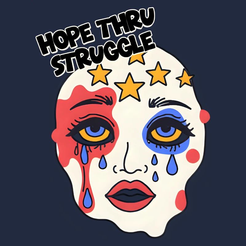 Hope thru Struggle Mask