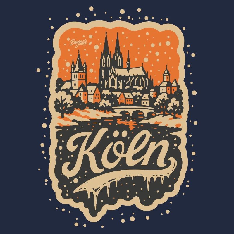 Köln Winterlandschaft  