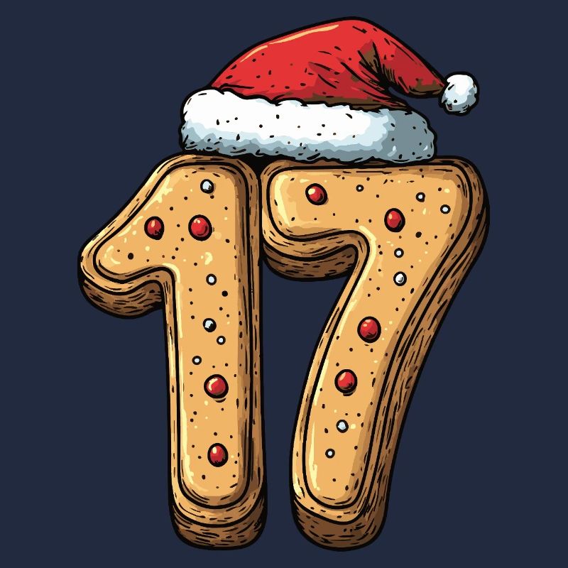 Biscuit de Noël à 17 chiffres