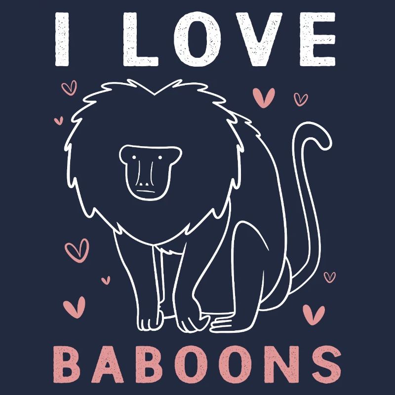 Pavian Primat Affe Affen Baboon