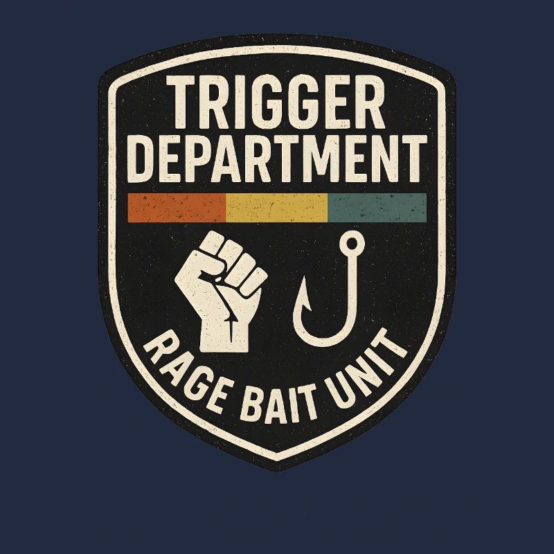 Trigger Department Rage Bait Patch, Drôle