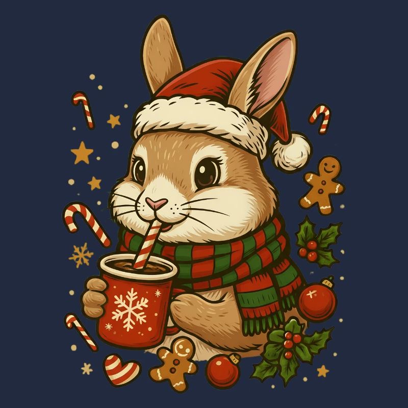Lapin à Noël