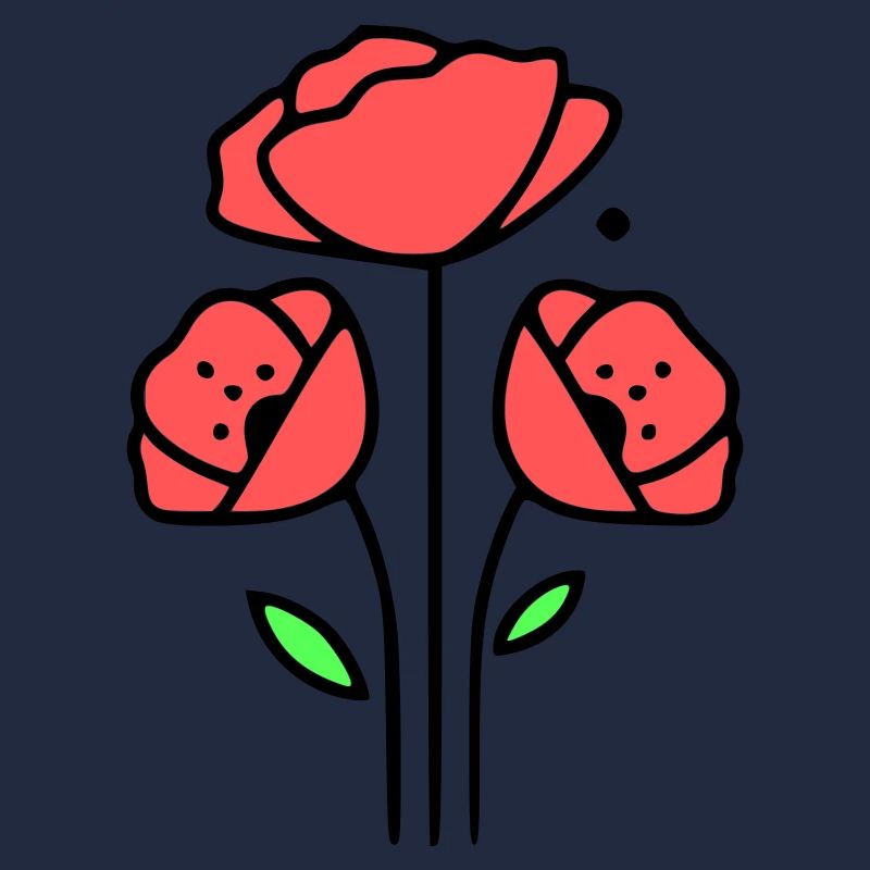 mohnblume-mohnblumen-minimalistisch-line-art-1