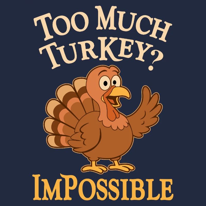 Zu viel Truthahn THANKSGIVING