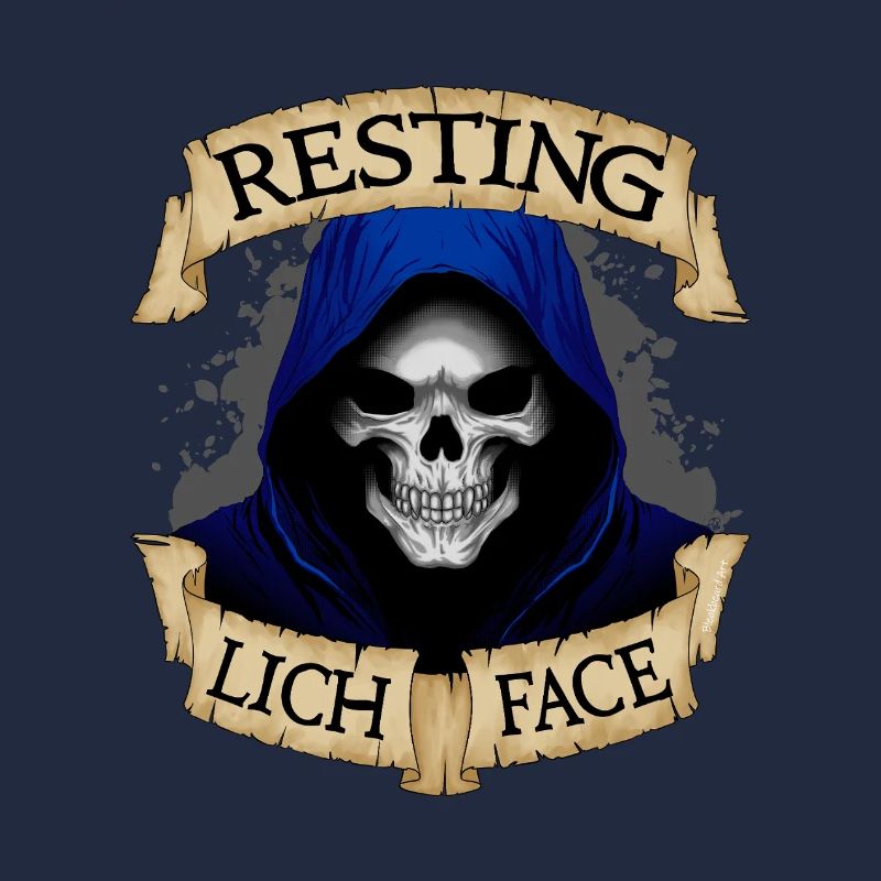 Resting Lich Face