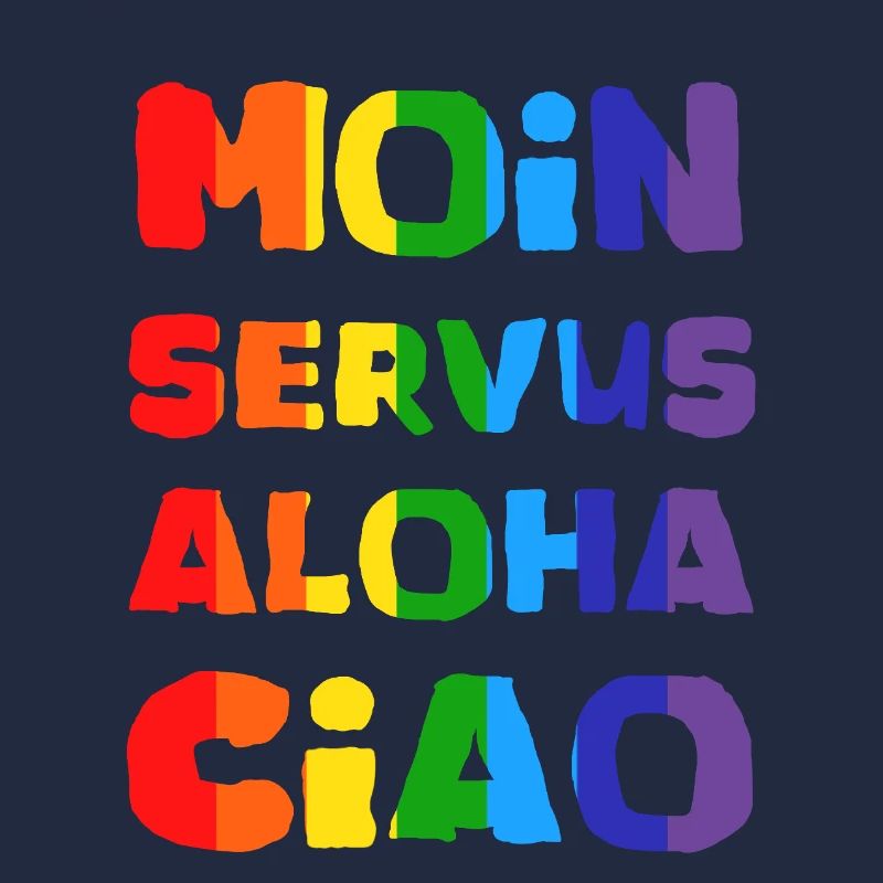 Regenbogen Grußwörter Kollektion