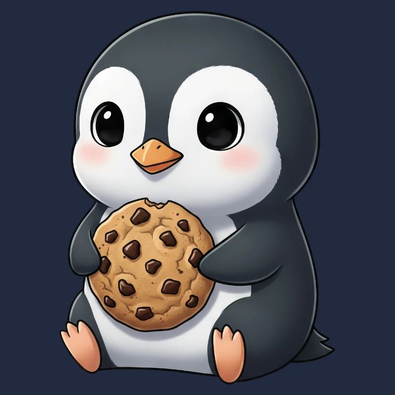 Biscuits pingouins mignons Biscuits de dessin animé Candy