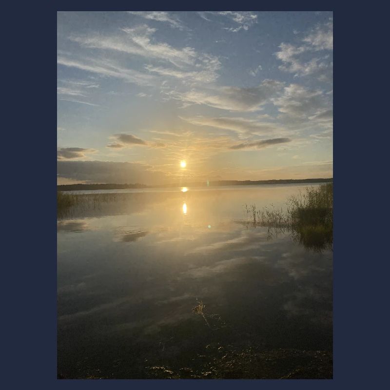 Sunset at Pacific Lake