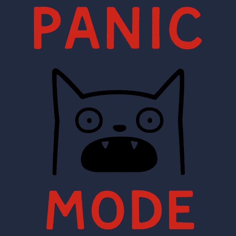 Cat panic mode