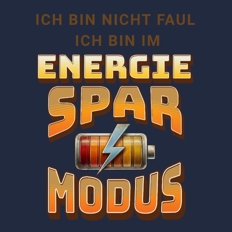 Ich bin im Energie-Sparmodus