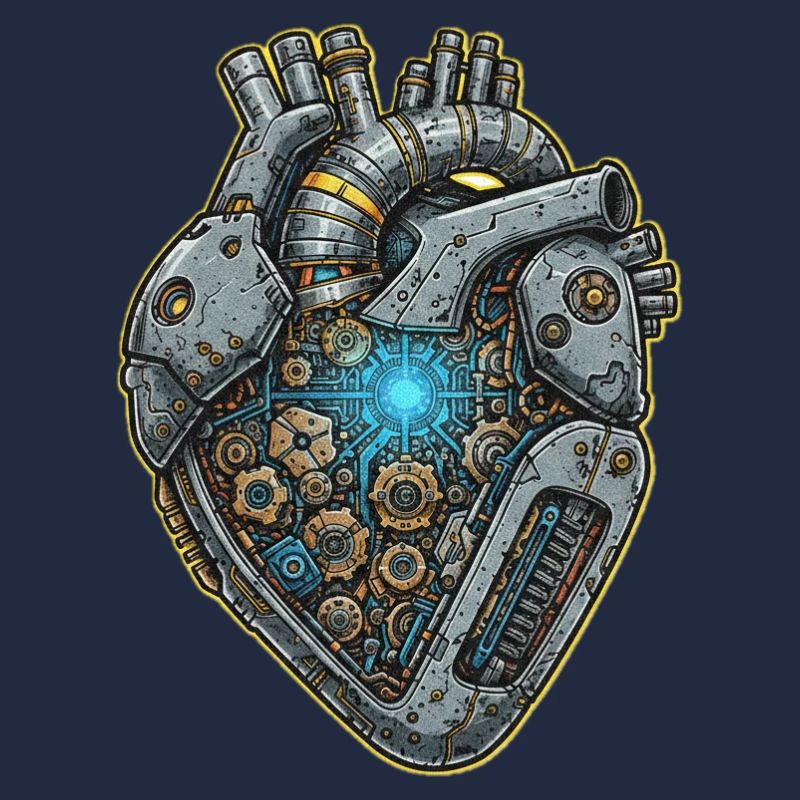 Mechanical Heart with Gears
