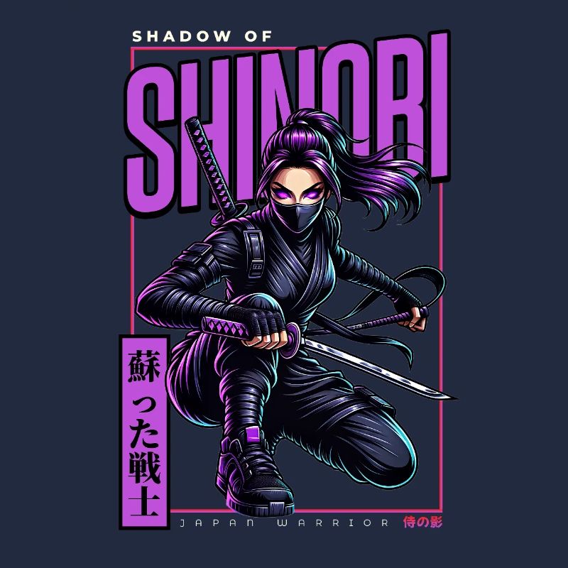 Schatten Shinobi Kämpferin