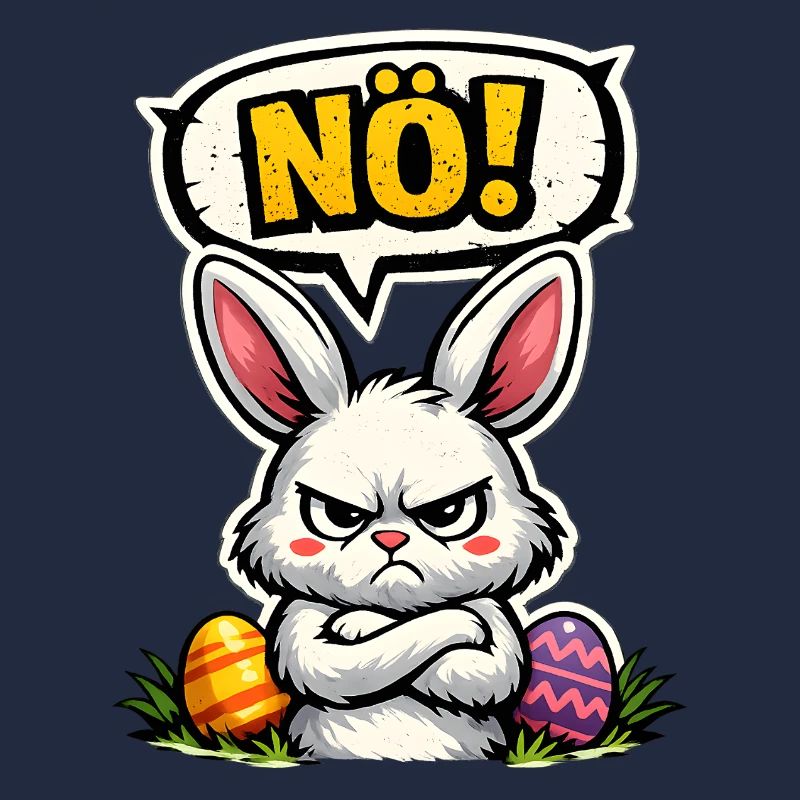 NÖ Hase Comic Ostern Geschenk