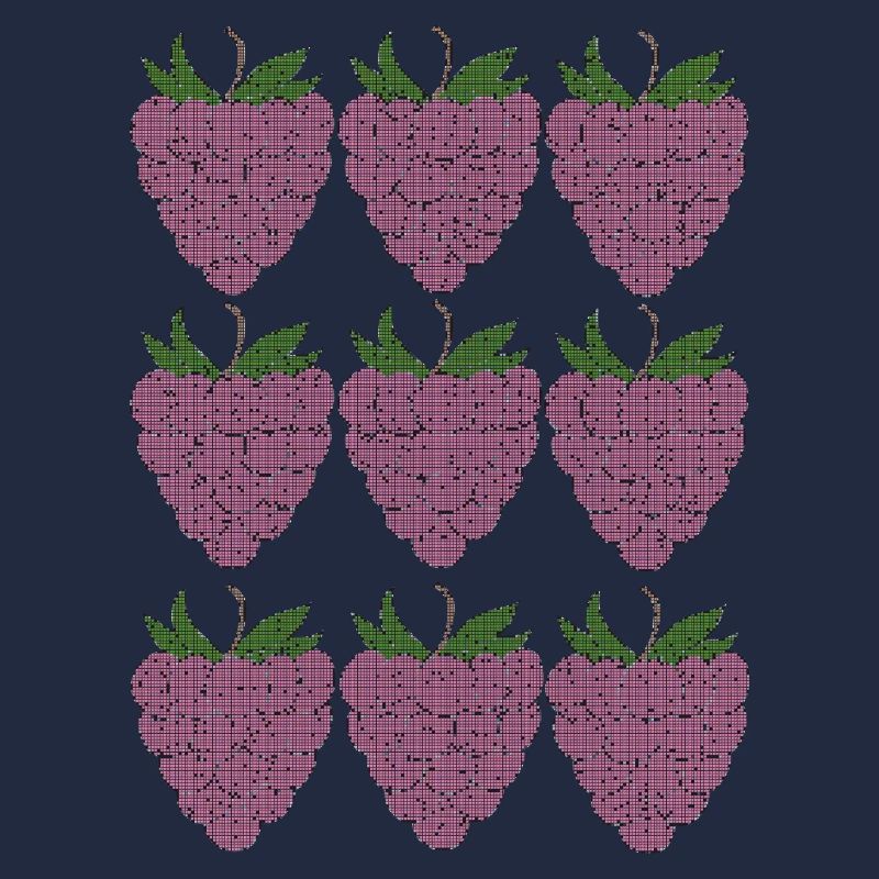 himbeer Muster Textile