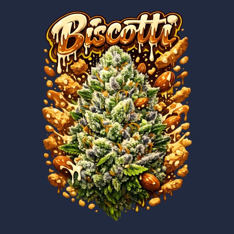 Biscotti-Keks-Graffiti-Kunstdruck
