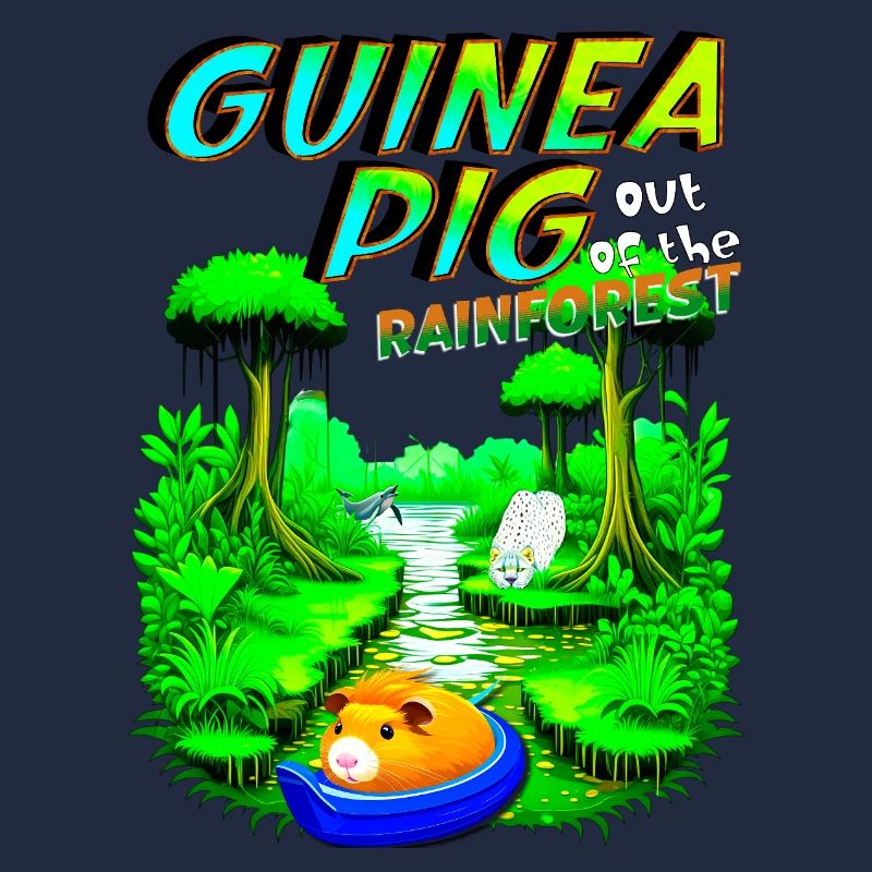 Aventure dans la jungle des cochons d’Inde