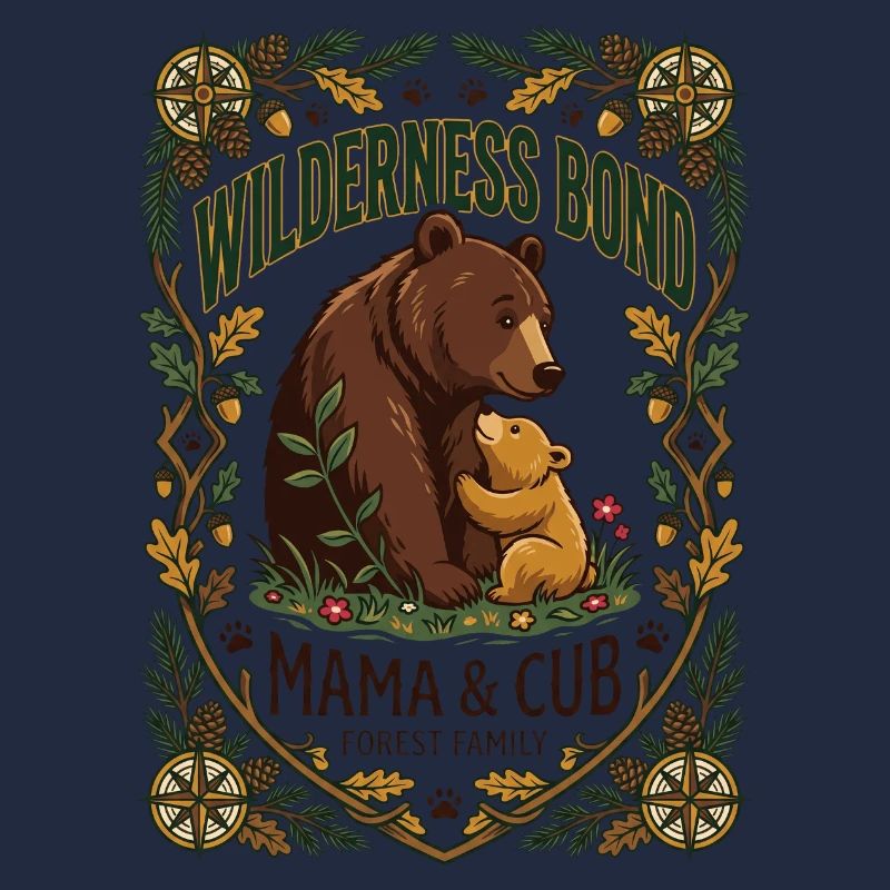  Mama Bear & Cub