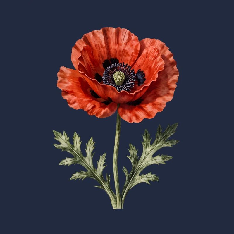 Coquelicot Pavot rouge