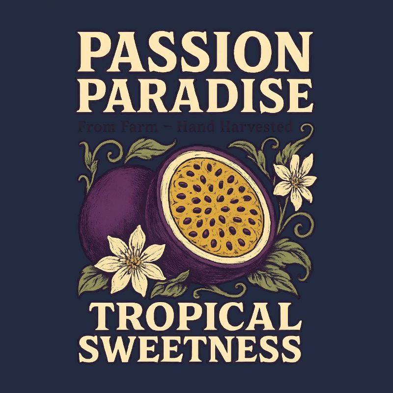 Passion Fruit Summer Fruit Vintage Fruit