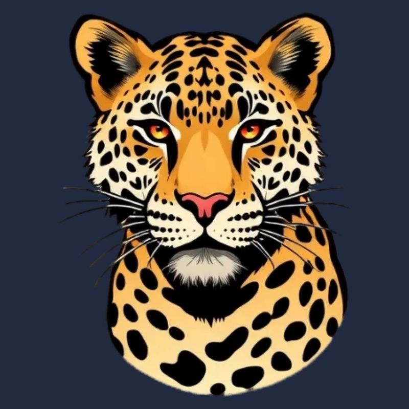 Leopard Leopard Head Gift Cat Lover