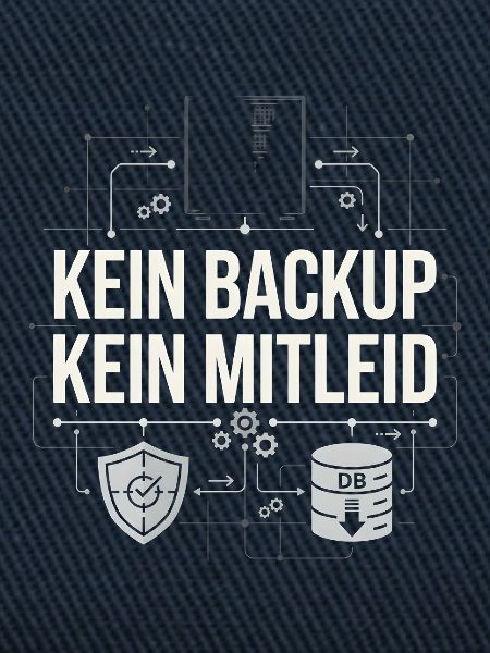 Kein Backup? Kein Mitleid!