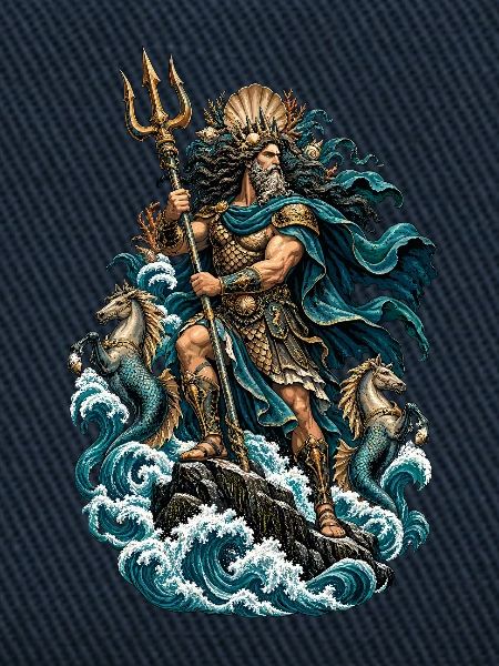Meeresgott Poseidon